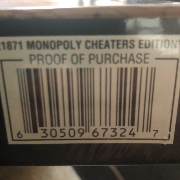 Monopoly Cheaters Addition Game SEALED Hasbro 2-6 Players 8+ Property Trading - Picture 6 of 8